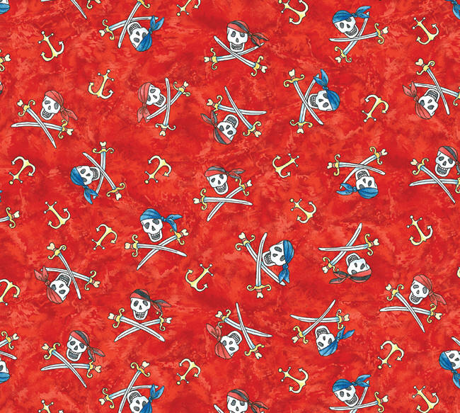 Skull Toss Red
